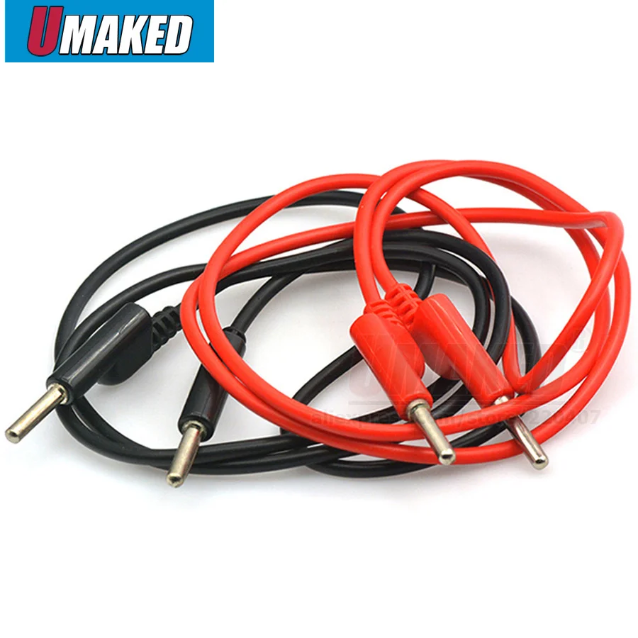 

High temperature resistant test line 1 Meter The silicone line+4 mm banana plug