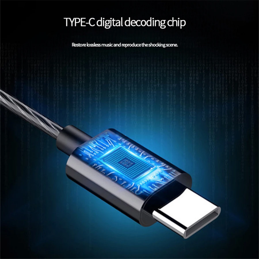 Наушники-вкладыши type-C, гарнитура с микрофоном, стерео наушники type-C, наушники Xiaomi mi 9 8 6 SE 6X huawei P20 P30 Honor 10