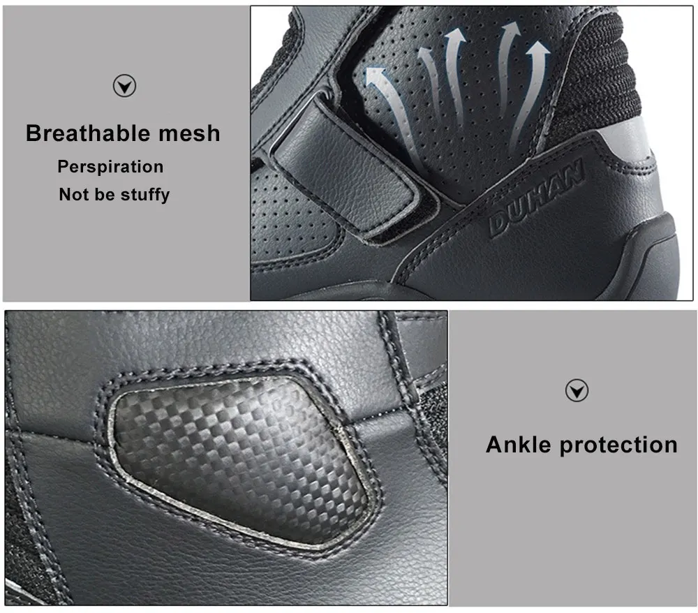 Мужские Водонепроницаемые ботинки для езды на мотоцикле | Автомобили и мотоциклы