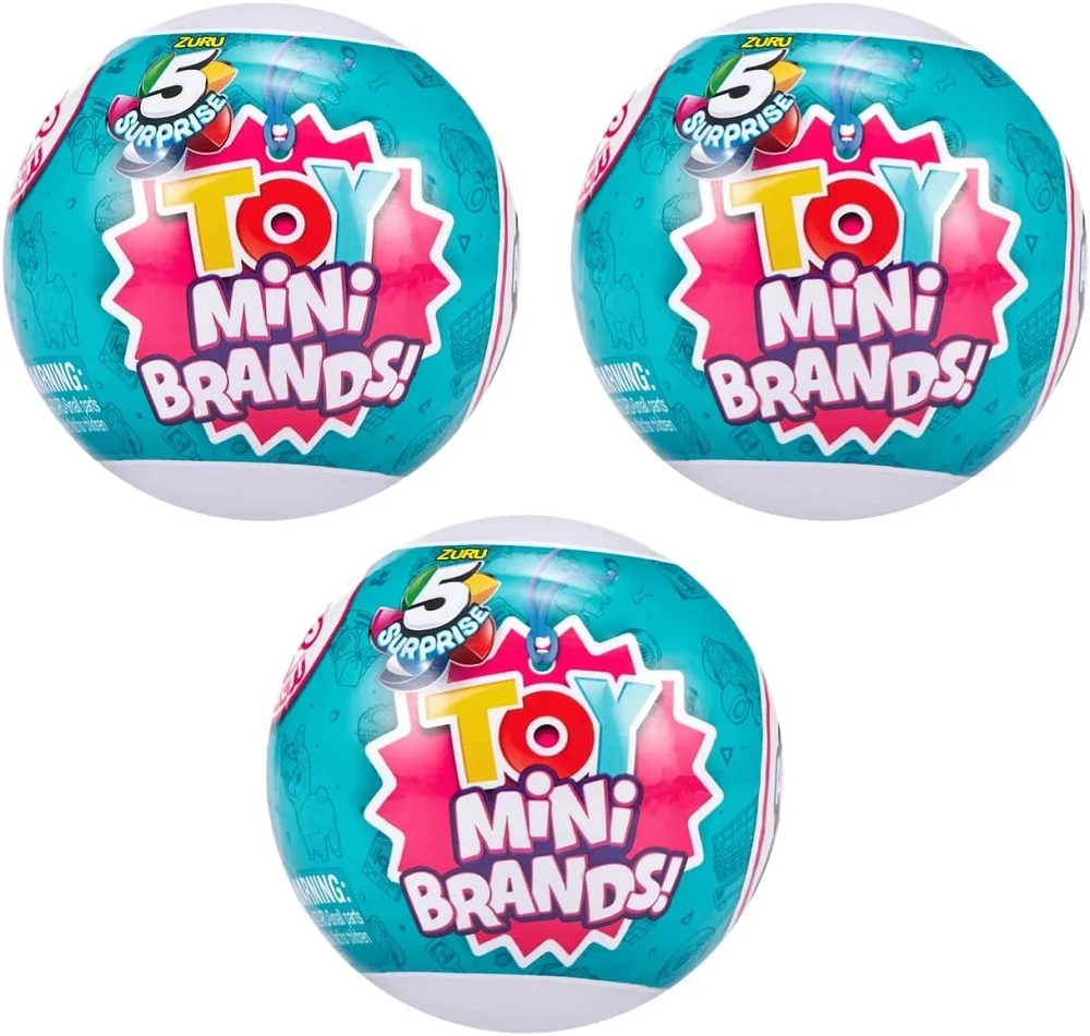 

5-сюрприз мини-бренды 5 сюрпризов игрушки Мини бренды коллекционный капсульный мяч Аниме Фигурки игрушки подарок на день рождения сюрприз д...