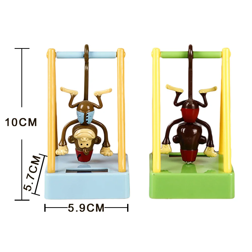 Танцующая обезьяна на солнечной батарее фигурка со встряхивающей головой