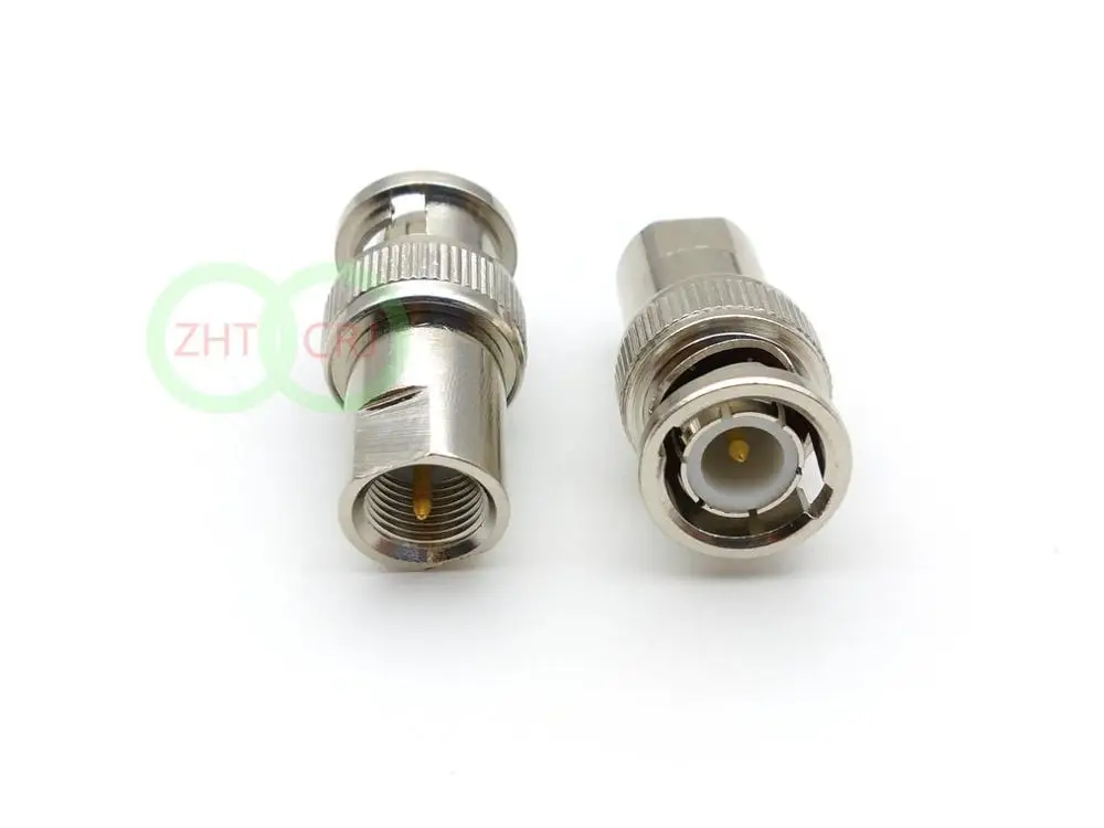 

BNC Male Plug to FME Plug male Straight RF Coaxial connector
