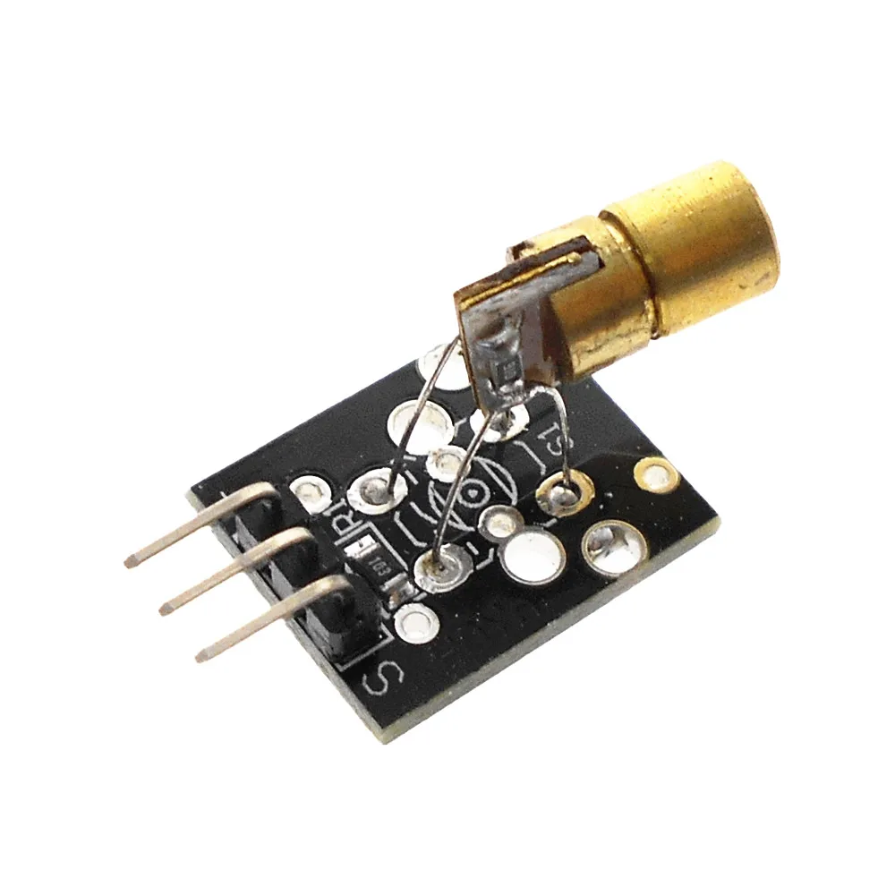 KY-008 3pin 650nm красный лазерный передатчик точечный диод Медная головка модуль DIY Kit |