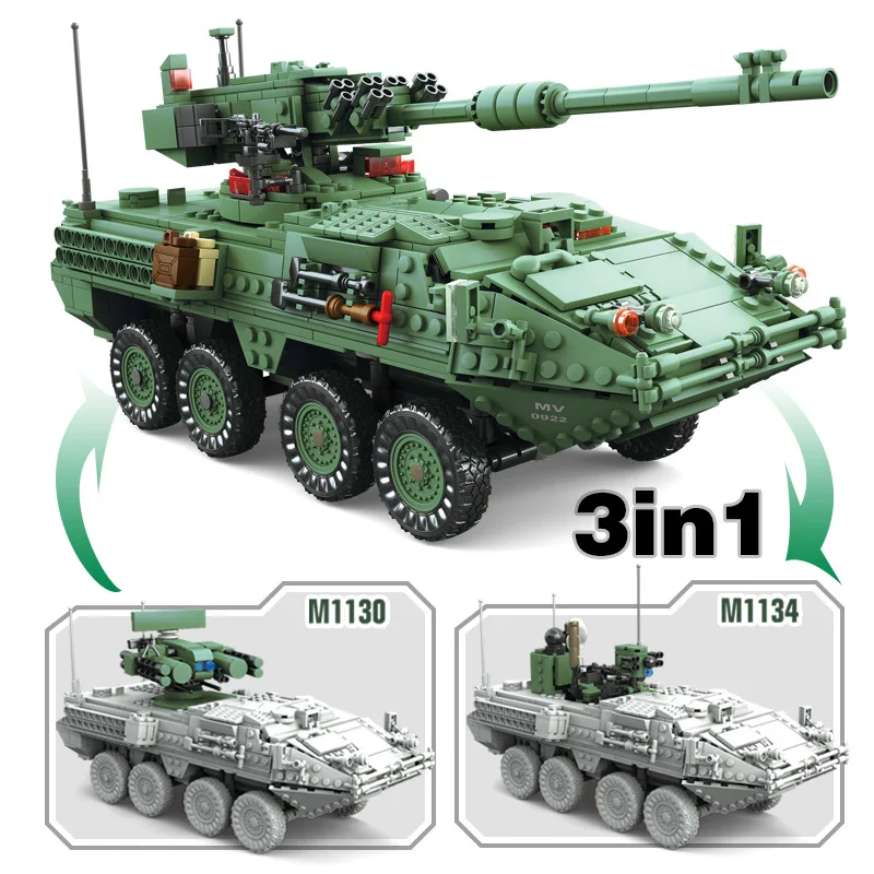 Новая тема Танк строительные блоки 1463 шт Строительные M1A2 ABRAMS MBT KY10000 1 изменение 2