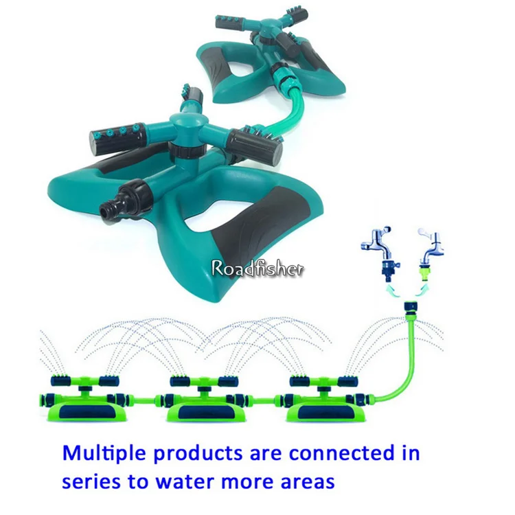 Автоматические разбрызгиватели для полива травы газона Roadfisher 360 дюйма