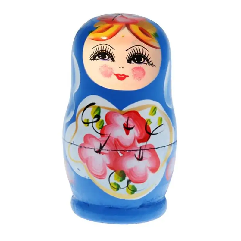 5 шт. деревянный новинка русская матрешка комплект ручной росписью
