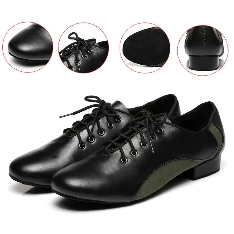 Hipposeus Women Men Dance-Shoes Latin Tango Modern Ballroom Dancing Shoes Female Girls Boys Soft Bottom Salsa Party Dance Shoes