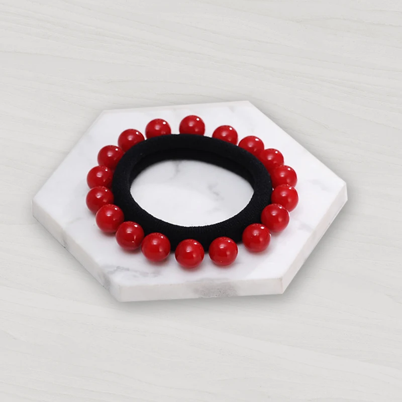 Корейские жемчужные ободки распродажа бисером резинки для волос эластичная