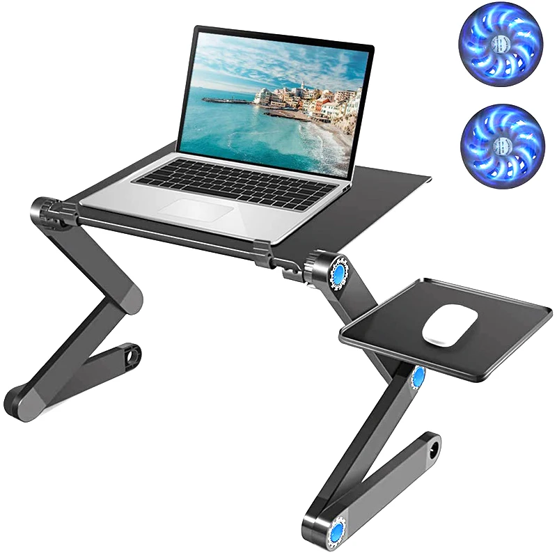 

Adjustable Laptop Bedand Laptop Table, Laptop Computer Stand, Portable Laptop Workstation Notebook Stand Reading Holder