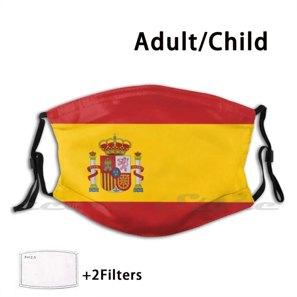 

Испанский флаг | Испанский флаг, пальто для рук, маска для лица, ткань, многоразовый фильтр для печати, моющийся, Испанский флаг, лицо, красный...