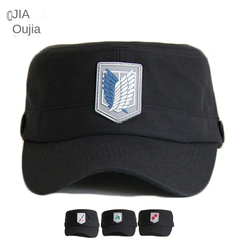 

Мультяшная мультяшная шляпа атака гигантская анимация охватывающие расследования плоская шляпа солдат длинная шляпа