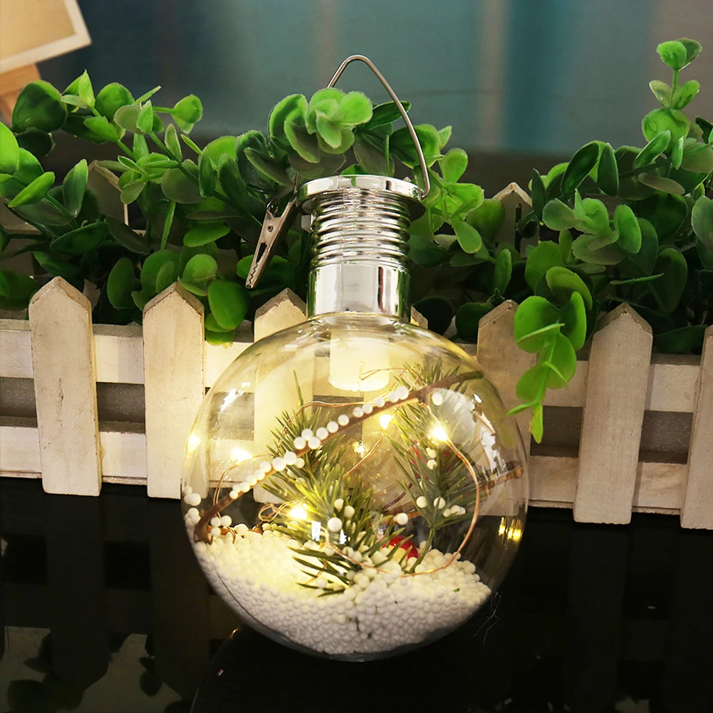 Солнечная наружная имитационная лампа в форме растения светодиодный Люстра