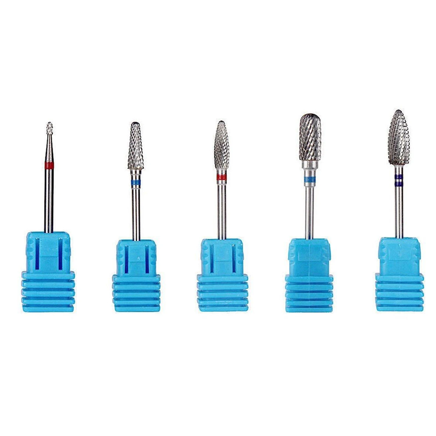 

Carbide Tungsten Nail Bits Milling Cutter Burrs Electric Nail Drill Bit Pedicure Cuticle Clean Tools For Manicure Buffers Drill