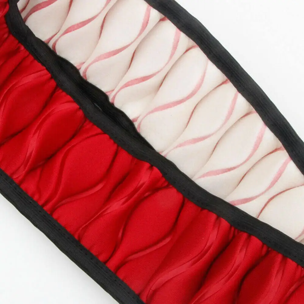 

Breathable Plush Car Steering Wheel Cover Comfortable Anti-slip 37-38cm Car Styling Steering-wheel