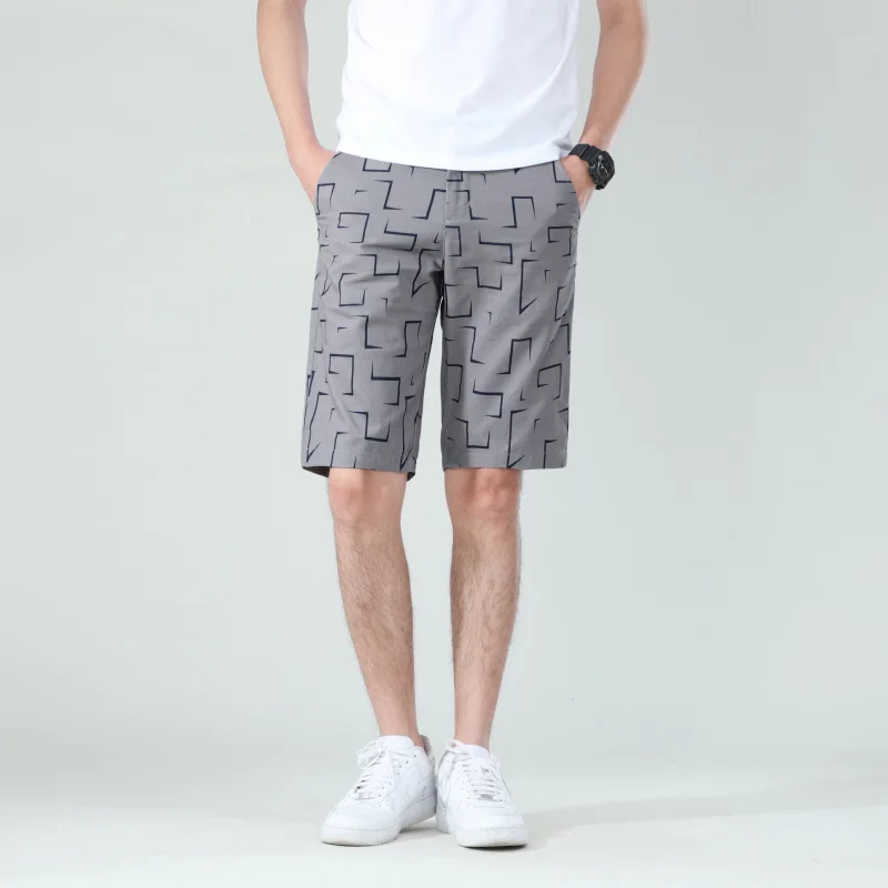 

Летние мужские шорты, мужские прямые спортивные штаны, большой размер, трендовые тонкие свободные повседневные мужские шорты для увеличени...