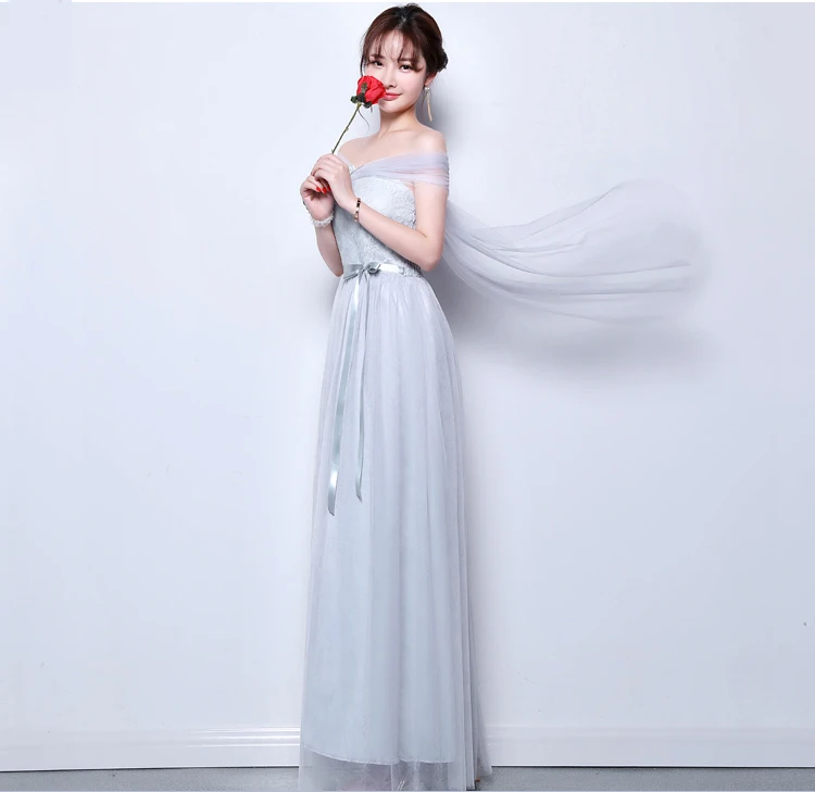 Тюль бордовые платья для подружки невесты розовый Vestido Largo Sirena свадьбы белое