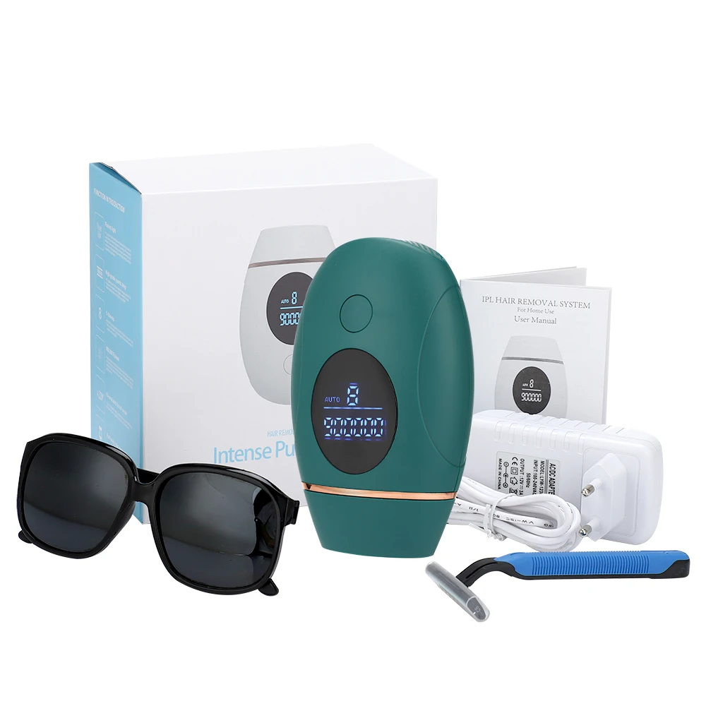 

IPL Hair Removal Laser Epilator 900000 Flash Shaving And Hair Removal Permanent Epilator For Women Men's Shaver Trimmer