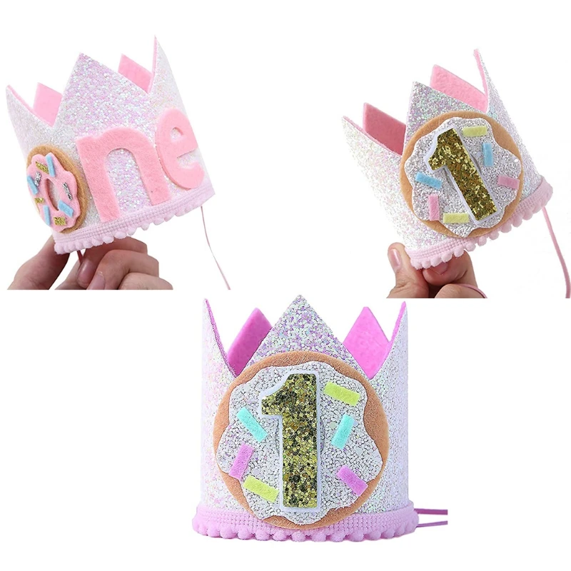 

Atmosphere Birthday Crown Ornaments Novelty Simple Decorative Accessories Creative Supplies Kids Relieve Boredom