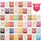 50 цветов, порошок слюды, краситель для мыла, краска из эпоксидной смолы, натуральный пигмент для краски, бомба для ванны, принадлежности для мыла