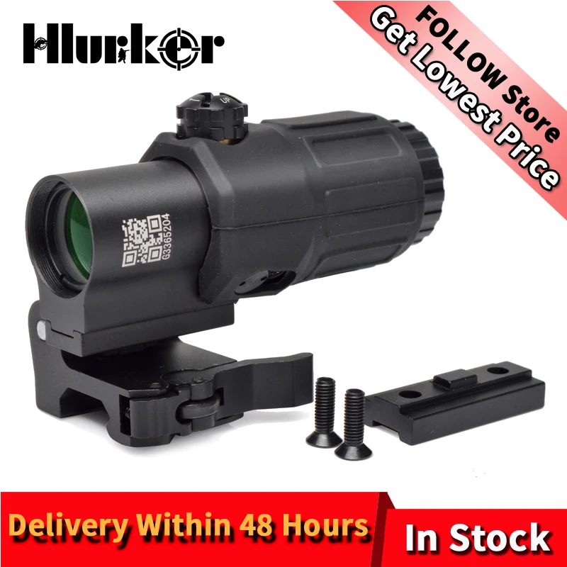 Тактический Оптический прицел Hlurker для страйкбола G33 3x увеличительный