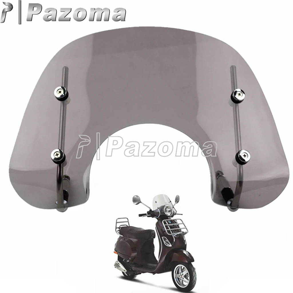 Для Vespa LX150 LX50 Fly Экран 2005 2014 Высокое качество метакрилат дыма ветер ветровым