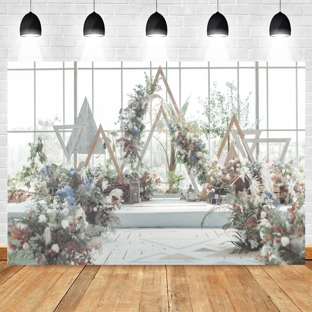 Фон для студийной фотосъемки новорожденных с изображением Дня Святого Валентина