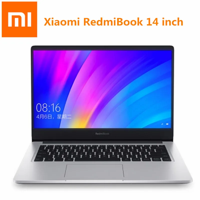 Xiaomi RedmiBook ноутбук с диагональю 14 дюймов ультра-тонкий Win10 Intel Core i5-8265 4 ядра 1,6 ГГц Процессор NVIDIA GeForce MX250 8 Гб 256 Тетрадь