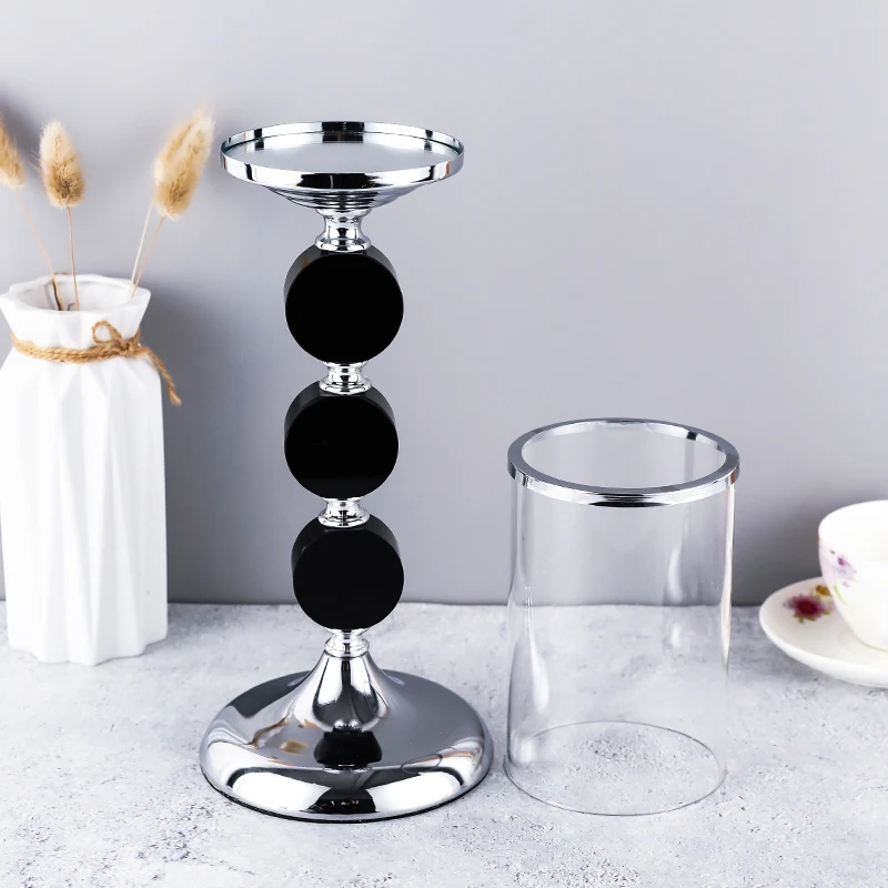 

Europe Style wedding decoration Crystal Candlestick Candle Holder For Coffee Dining Table Wedding Christmas Home Decor CH261