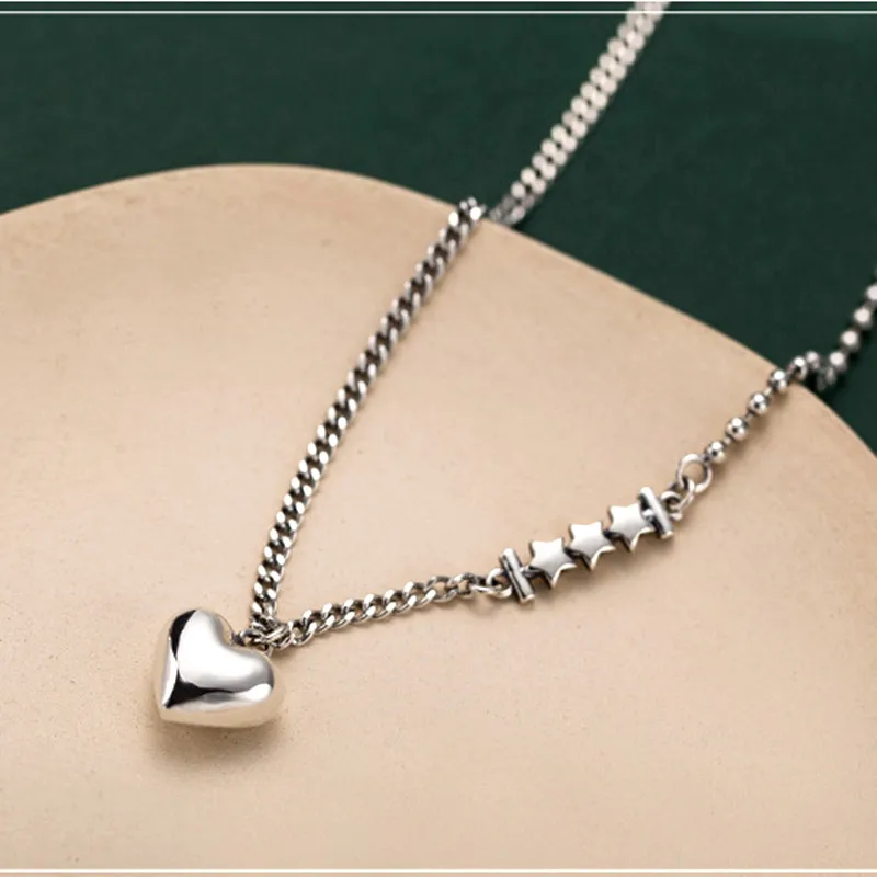 YIZIZAI подвеска в форме сердца ожерелье модное простое современное новый дизайн