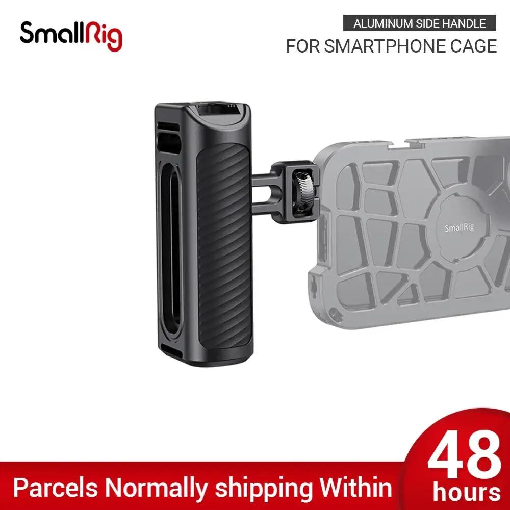 Vlogging Kit для смартфона SmallRig алюминиевая боковая ручка клетка с креплением холодной обуви микрофона варианты