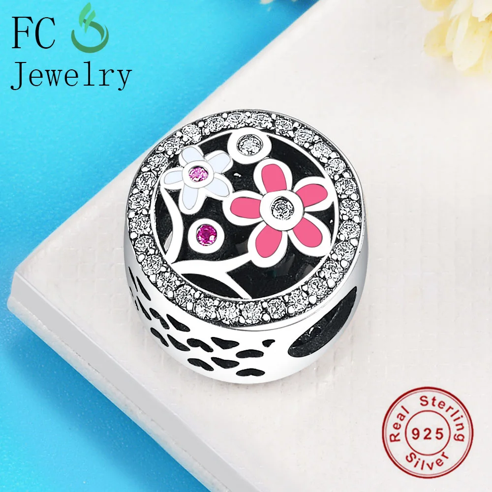 FC ювелирные изделия подходят оригинального бренда шармы браслет 925 серебро