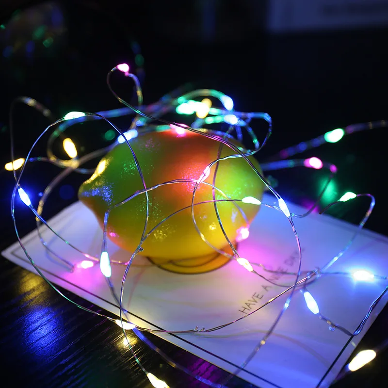 Светодиодная гирлянда на батарейках|Украшения своими руками для вечеринки| |