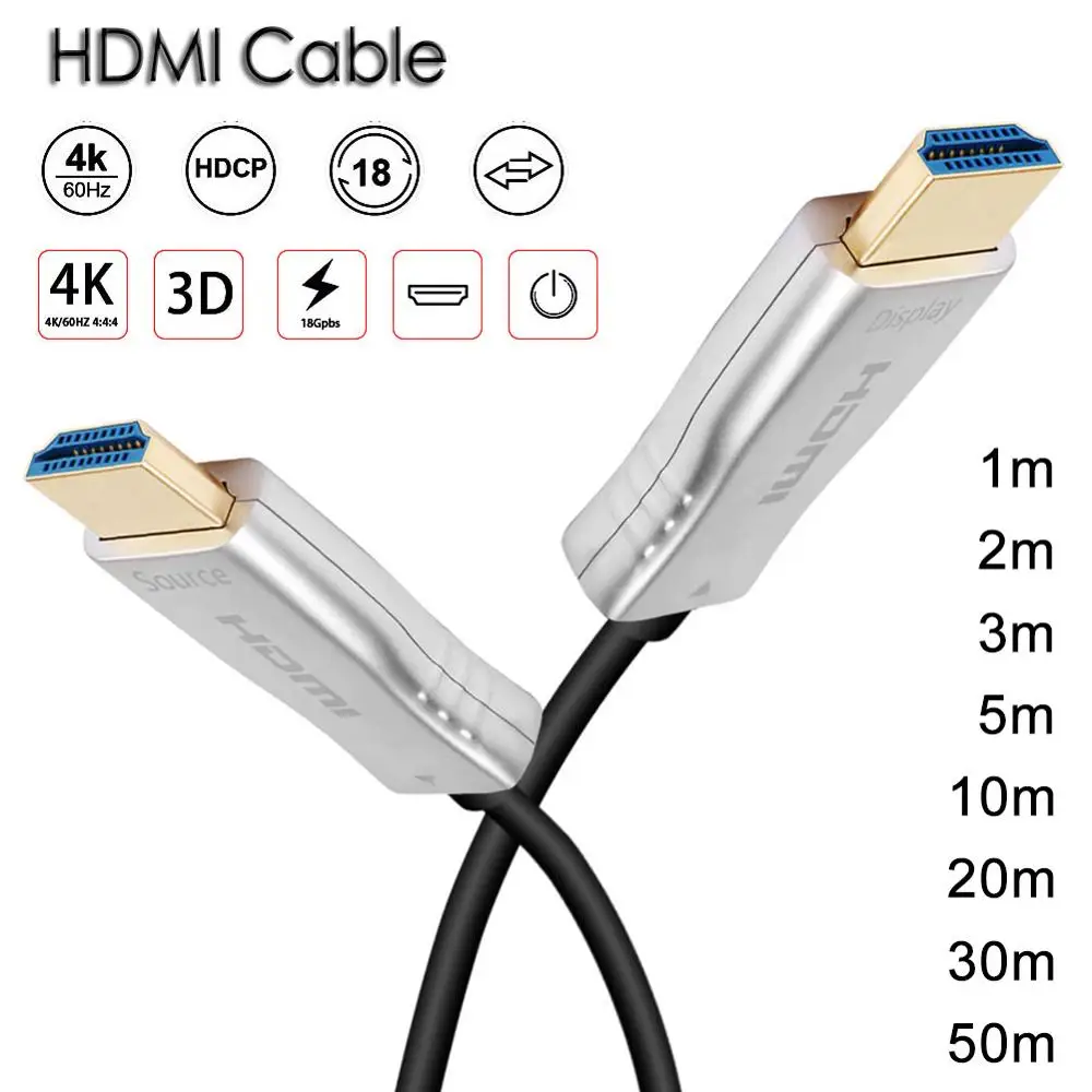 3D 4K HDMI совместимый кабель V2.0 Шнур для PS4 Apple TV HD разделитель Переключатель