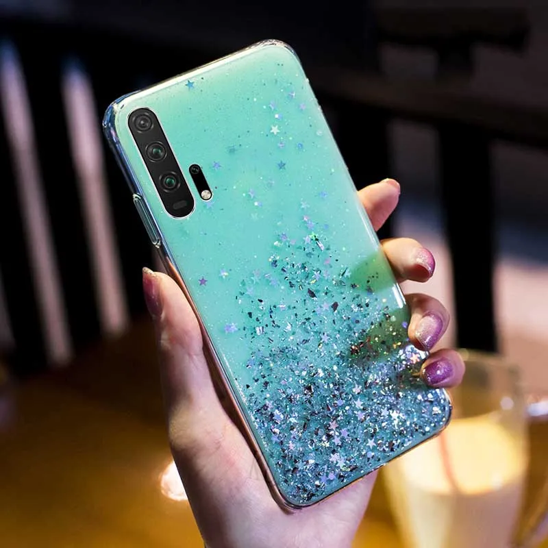 SUYACS Роскошные блестящие чехлы для телефонов Huawei P20 P30 Pro Lite Mate 20 мягкая эпоксидная