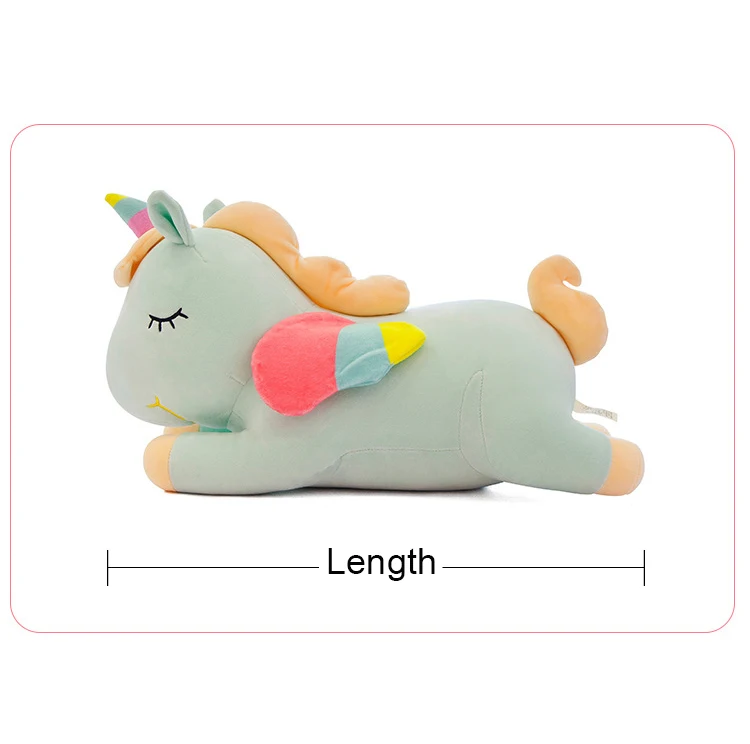 

Cushions Pillow For Sofa Colorful Pegasus Pillow Angel Unicorn Plush Toys Dolls For Kids Birthday Gift Valentine's Day Gifts