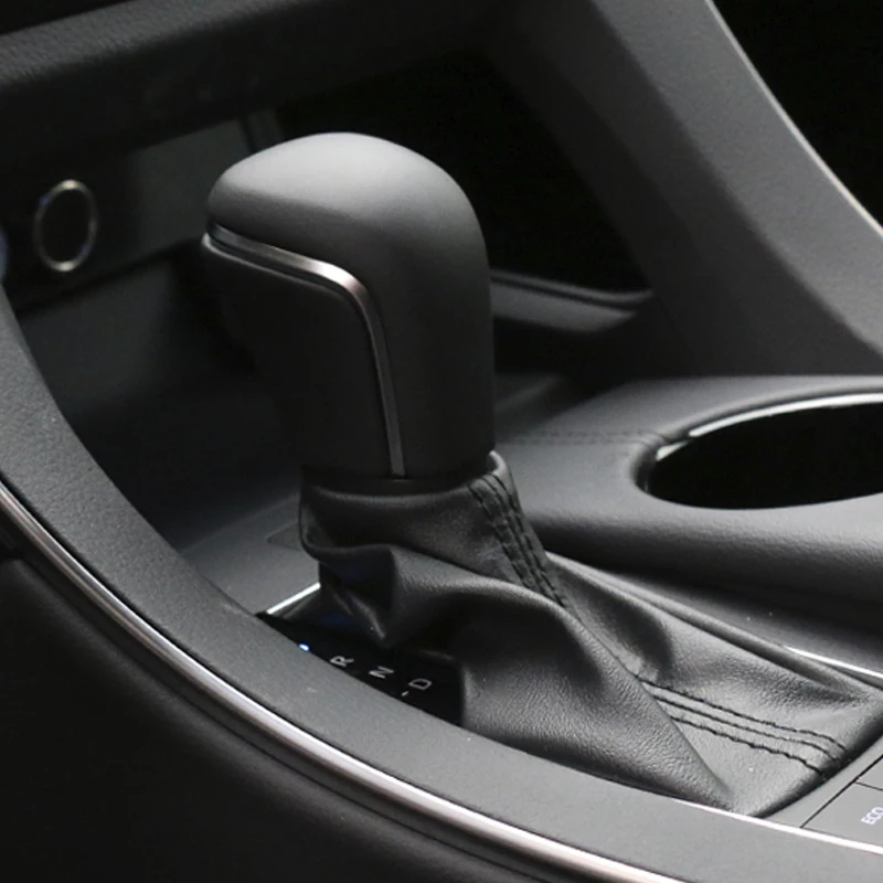 Высококачественный рычаг ручка переключения передач кожаная головка для Toyoto Camry