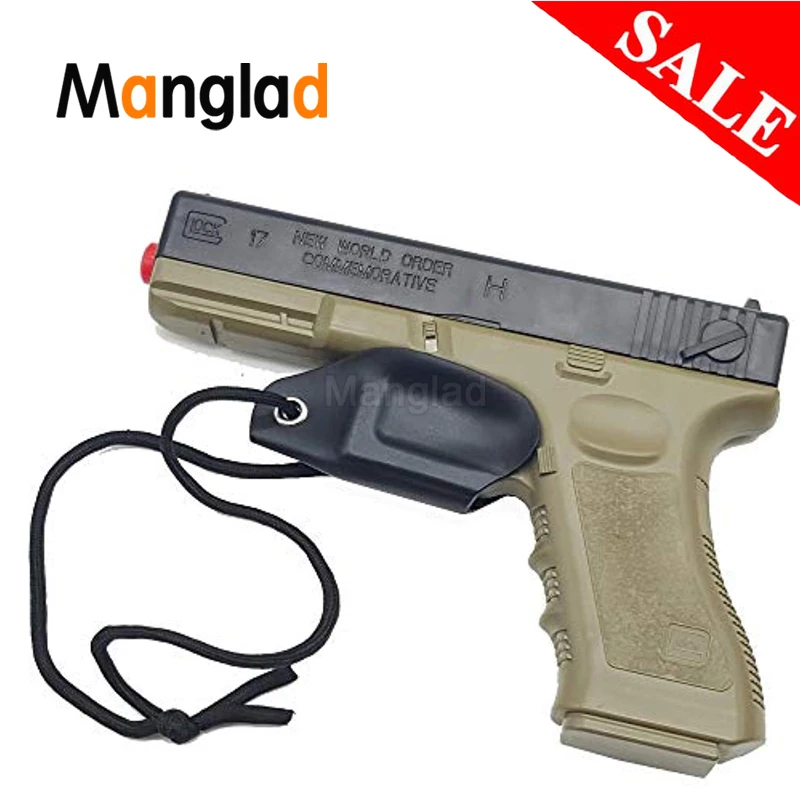 SkyCity триггер защитная кобура черный с Паракордом Подходит Glock 17 18 19 22 23 24 26 27 31 32 34 35