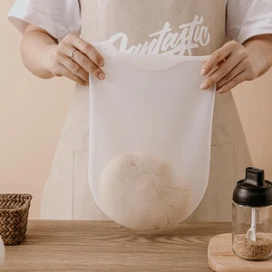 Силиконовый Замес Магический мешок теста, мука мешок-смеситель, многоразовые кулинарные Кондитерские инструменты для хлеба для выпечки, пиццы, кухонные инструменты