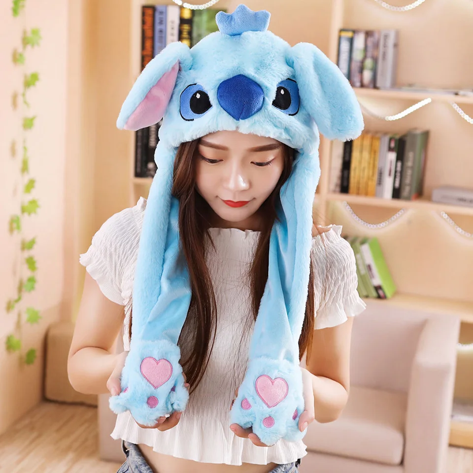 Рождественский подарок игрушка плюшевый-шляпа Playtoy кролик-подарок вниз дети милый для ушей шапка Единорог животное шляпа Забавный Милый вверх вниз шляпа - Цвет: 10