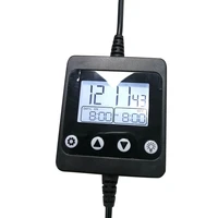 new aquarium led light controller dimmer modulator with lcd display for fish tank intelligent timing dimming system