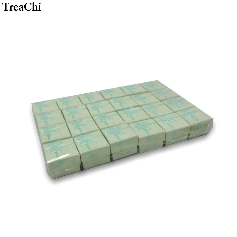 24 шт красочная бумажная коробка для ювелирных изделий оптом свадебные серьги