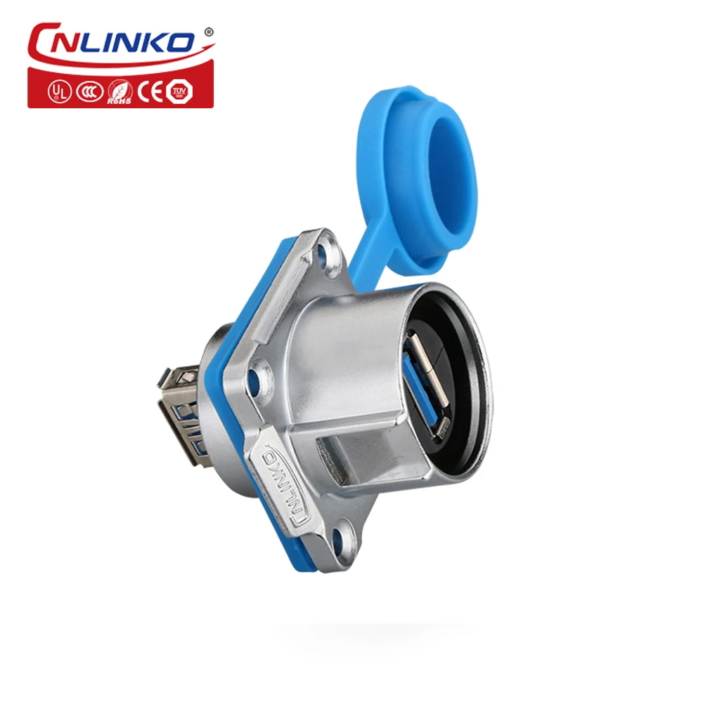 Кабель CNlinko LP24 M24 USB3.0 с интерфейсом быстрая передача материал PBT IP65/IP67