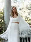 Недорогая шаль, куртка, свадебный аксессуар, короткая накидка с кисточками, белыйцвета слоновой кости, черный шифон, Женская шаль, платье, пальто, высокое качество, накидка