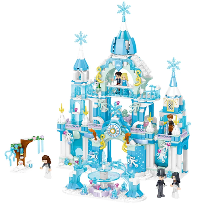 Зимний дом для друзей Playmobil 41168 принцесса ледяной Снежный замок фигурки героев