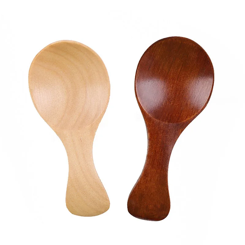 Деревянная ложка журнала Цвет/темно Цвет приправа Совок Мини комбайн для