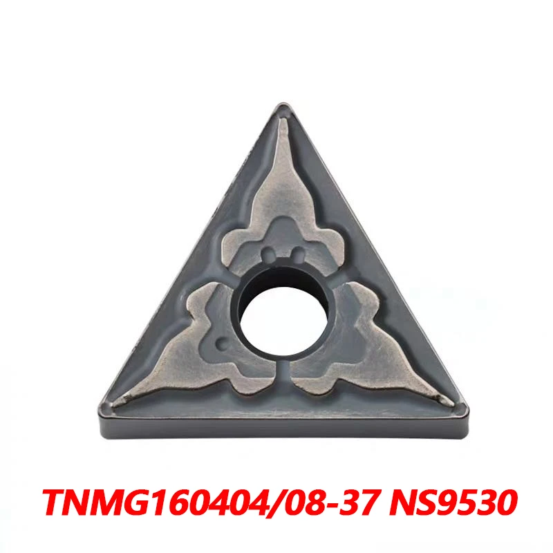 

100% Original TNMG TNMG160404 37 NS9530 TNMG160408-37 Carbide insert 10pcs Head insert Imported From Japan Efficient and Durable
