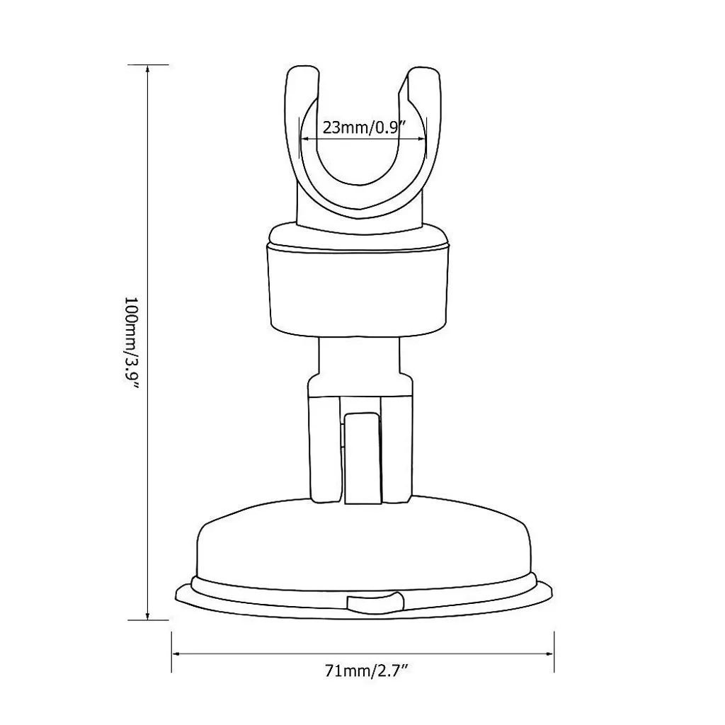 Держатель для душевой лейки присоска ручной кронштейн регулируемая высота