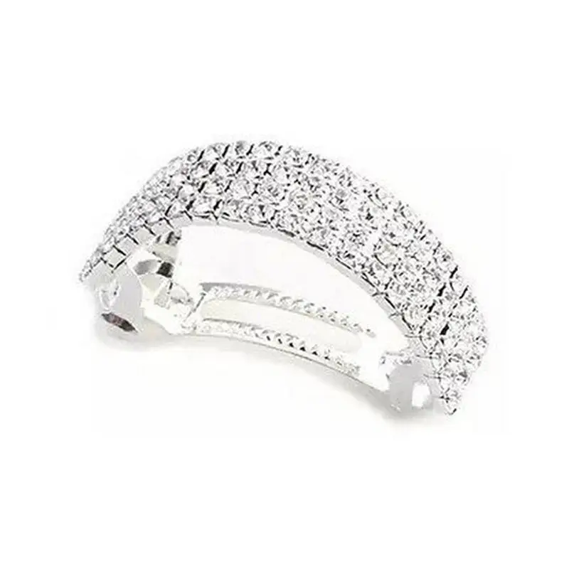 

2016 Women Hairpins Fashion Rhinestone Four Rows of Square Hairpins Clips for Girls Women Headwear Hair Accessories