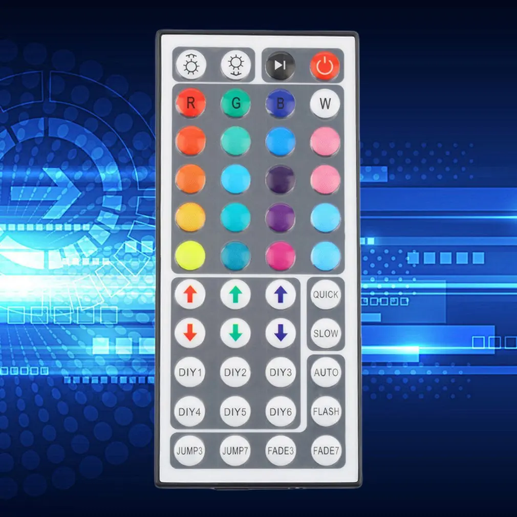 Новый 44 клавишный ИК пульт дистанционного управления для 5050 3528 SMD RGB Светодиодный