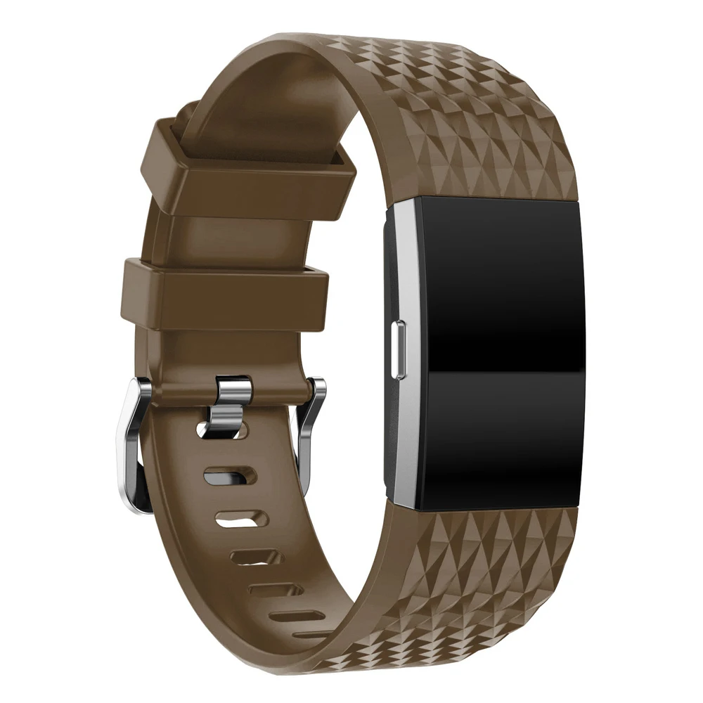 Умный Браслет ремешок для браслета FitBit Charge 2 20 мм запасной браслет ремешок для силиконовых спортивных наручных ремней аксессуар